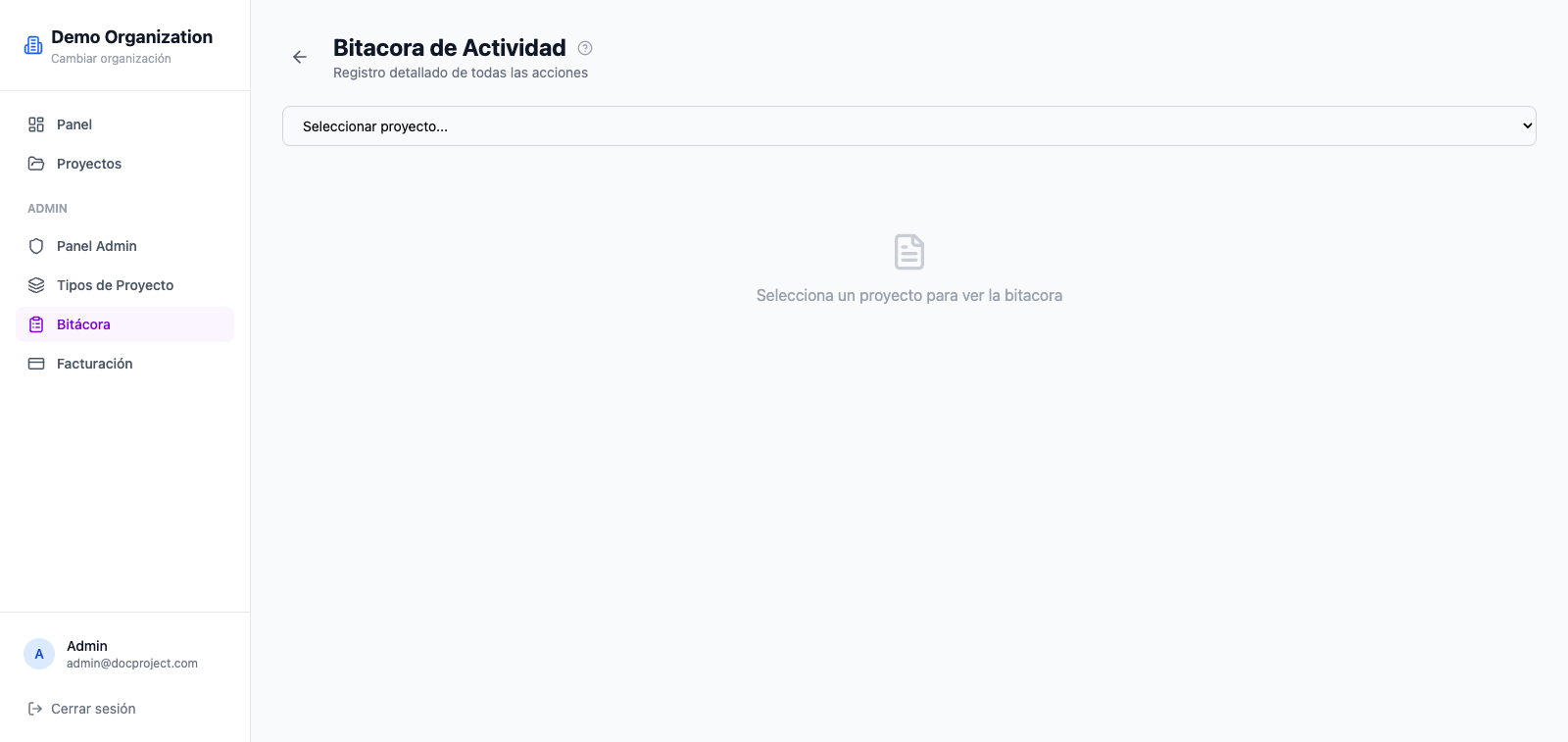 Abrir el registro