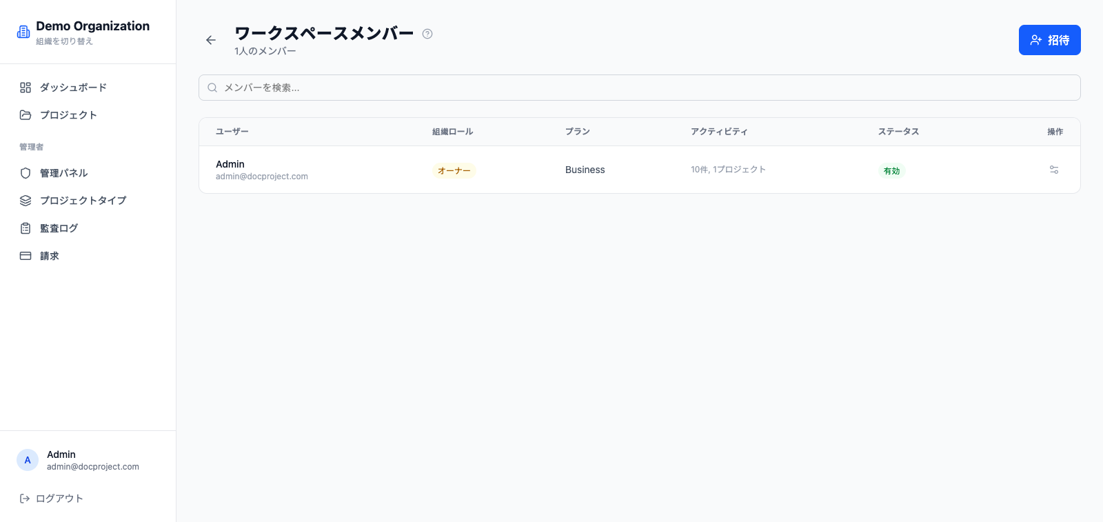 細かな権限